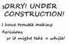 Sorry Under Construction
