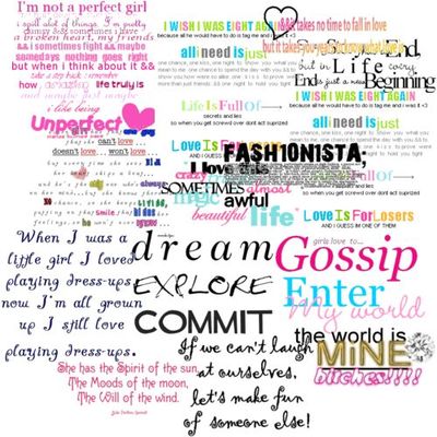 I'm Not A Perfect Girl