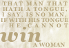 Cannot Win A Woman