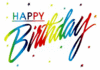 Happy Birthday Colour