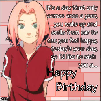 Happy Birthday  It's A Day That Only Comes Once A Year You Wake Up And Smile From Ear To Ear You Feel Happy Today's Your Day So 