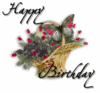 Happy Birthday Animated Butterfly