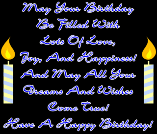 May Your Birthday Be