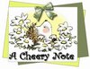 A Cheery Note