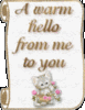 A Warm Hello From Me To You