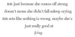 Lying