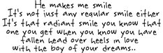 He Makes Me Smile