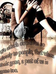 A Part Of Us Is Gone Too