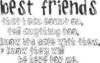 Best Friends That I Can Count On, Tell Anything Too