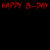 Happy B-day Animated