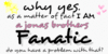 A Jonas Brothers Fanatic