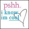 I Know I M Cool