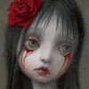 Girl Rose Hairs