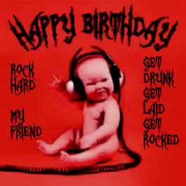 Happy Birthday Baby Rocks
