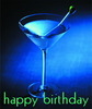 Happy Birthday Martini Drink