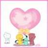 Happy Birthday Pink Heart Ballon 