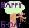 Happy B-Day Monkey Trea