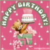 Happy Birthday Cat With Cake Candles