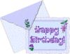 Happy Birthday Envelope