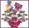 Happy Birthday Different Flowers