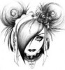 Girl goth style