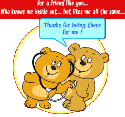 Thanks For Being There For Me