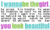 I Wanna Be The Girl Beautiful
