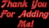 Thank You For Adding Me!