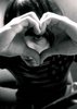 Emo Kid Hands Make Heart