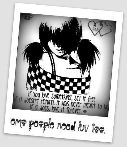 Emo People Need Love Too