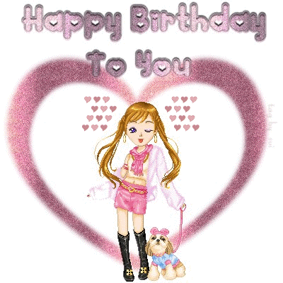 Happy Birthday To You Girl Dog
