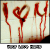 I Love You Bood Letters