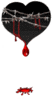 Heart Broken blood