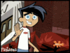 Bye Animated boy