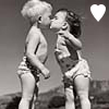 Kids Kiss Icon
