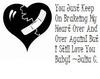 i still love you, baby!
