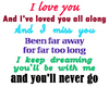 I Love You