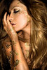 Fashion Model Gold