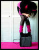 Emo Girl Pink Socks
