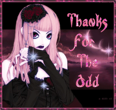 Thanks For The Add Girl goth