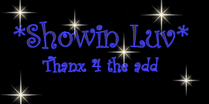 Shwin Luv Thanx 4 The Add