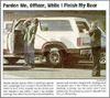 Drunk traffic stop