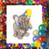 Happy Birthday Elephant With Teddy Bear