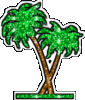 Palm Trees Glitter