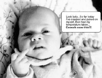 Angry baby
