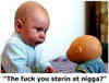 Baby Staring