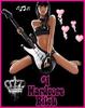 Hardcore black background sexy girl 