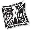 Integrity Honor Respect Loyalty Girl Black Background