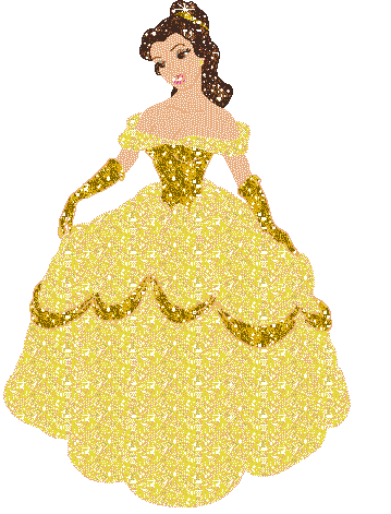 Belle yellow gown