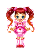 Cute Glittery Fairy Doll Waving